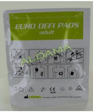 Electrodos adulto compatibles AED10 Welch Allyn (001858-E)