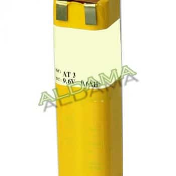 Batería 9,6V 0,6Ah ECG Cardiovit AT3 Schiller (3.900608)