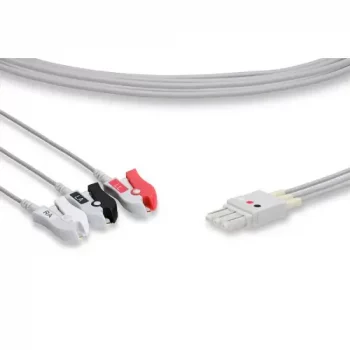 Cable ECG Philips M1671A | 3 Latiguillos Tipo Pinza